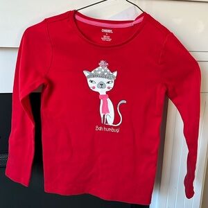 Gymboree Christmas Holiday Cat size 6
